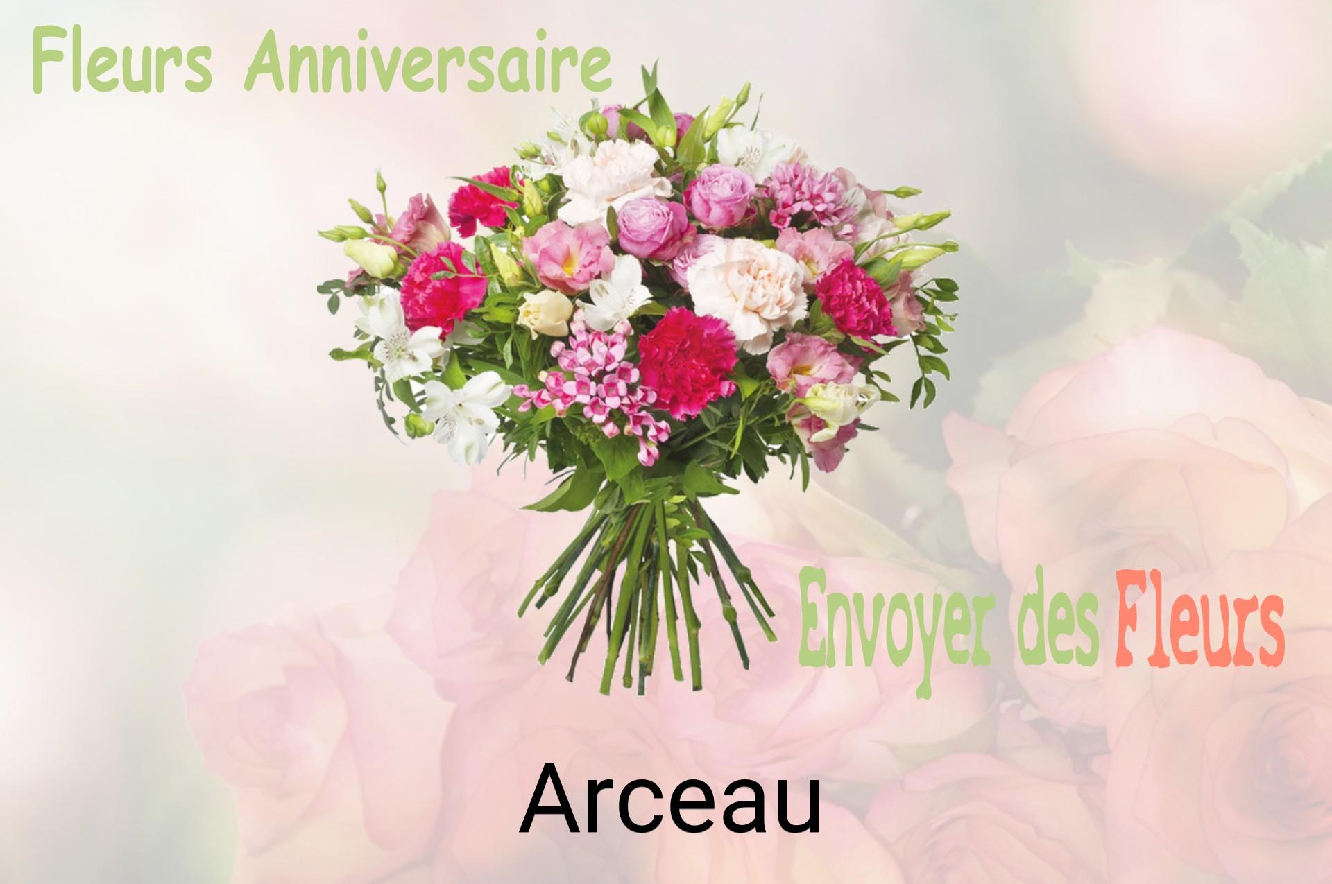 Bouquet de fleurs d’anniversaire livré à Arceau